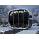 Fjordholz Fass-Sauna Modell Luxe-5 Black Edition