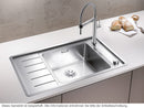 Blanco Andano XL 6 S-IF Compact - 523 002  Edelstahlspüle Seidenglanz
