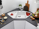 Blanco Delta II Felsgrau - 523 657 Granitspüle