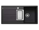 Blanco Metra 6 S-F Schwarz - 525 929 Granitspüle