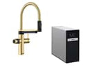 Blanco Set Trinkwasserarmatur Evol-S ProSoda Satin Gold + drink.Soda WCU