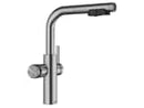 Blanco 527923 Trinkwasserarmatur Choice Icona-L Edelstahl gebürstet (ohne Filtersystem nicht betriebsbereit)