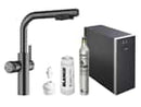 Blanco Set Trinkwasserarmatur Choice Icona-L Satin Dark Steel + Choice.All