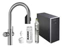 Blanco Set Trinkwasserarmatur Choice Icona-C Edelstahl gebürstet + Choice.All