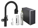 Blanco Set Trinkwasserarmatur Choice Icona-C Schwarz Matt + Choice.All
