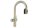 Blanco 527930 Trinkwasserarmatur Choice Icona-C Satin Gold (ohne Filtersystem nicht betriebsbereit)