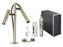 Blanco Set Trinkwasserarmatur Choice Luneoo-S Satin Gold + Choice.All