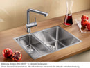 Blanco Andano 340/180-IF Edelstahlspüle Seidenglanz 522 973