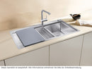 Blanco Divon II 6 S-IF 521662 Edelstahlspüle Seidenglanz