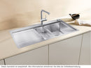 Blanco Divon II 6 S-IF 521662 Edelstahlspüle Seidenglanz
