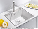 Blanco Subline 500-IF/A SteelFrame Schwarz - 525 999 Granitspüle