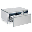 Virtus & Mastro Tiefkühlunterbau mit 1 Schubladen GN 2/1 H=150 mm für Kochgeräte, B=1200 mm
