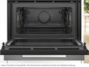 Bosch CMG7241B1 Kompaktbackofen mit Mikrowelle Schwarz