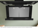 Bosch DWK91LT60 Kopffreihaube 90 cm Schwarz