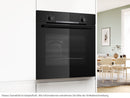Bosch HBD230CR63 Set Pyrolyse-Backofen HBA510BA3 + Glaskeramikkochfeld PKE645BA2E