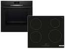 Bosch HBD274FB67 Set Backofen HBA571BB3 + Induktionskochfeld PUE61RBB6E