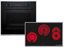 Bosch Set HBD632FH85 Backofen HBG237BB4 + Glaskeramikkochfeld PKH845BB1D