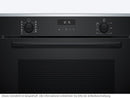 Bosch HBD636FH87 Set Backofen HBG237BB4 + Induktionskochfeld PIE84KBB5E