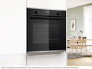 Bosch HBD636FH87 Set Backofen HBG237BB4 + Induktionskochfeld PIE84KBB5E