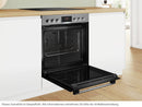 Bosch HND411LS63 Set Einbauherd HEA513BS3 + Glaskeramikkochfeld NKN645GA2E