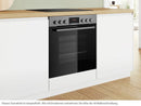 Bosch HND411LS67 Set Einbauherd HEB513BS3 + Glaskeramikkochfeld NKN645GA2E