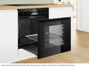 Bosch HND611LS67 Set Einbauherd HEB517BB3 + Glaskeramikkochfeld NKN645GA2E