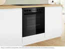 Bosch HND671LS67 Set Einbauherd HEB578BB3 + Glaskeramikkochfeld NKN645GA2E