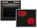 Bosch HND411LM62 Set Einbauherd HEA513BM2 + Glaskeramikkochfeld  NKN645GA2E