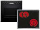 Bosch HND611LS67 Set Einbauherd HEB517BB3 + Glaskeramikkochfeld NKN645GA2E