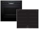 Bosch HND679LS62 Set Einbauherd HEG578BB4 + Induktionskochfeld NXX675CB5E