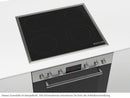 Bosch HND411LS63 Set Einbauherd HEA513BS3 + Glaskeramikkochfeld NKN645GA2E