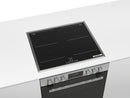 Bosch HND617LS62 Set Einbauherd HEG517BB4 + Induktionskochfeld NVQ645CB6E