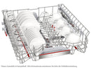 Bosch SMI6ZCS16E Teillintegrierbarer Einbaugeschirrspüler Edelstahl