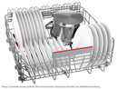 Bosch SMI6ZCS16E Teillintegrierbarer Einbaugeschirrspüler Edelstahl