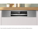 Bosch SMI6ZCS16E Teillintegrierbarer Einbaugeschirrspüler Edelstahl