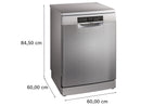 Bosch SMS6ZCI16E Standgeschirrspüler Edelstahl