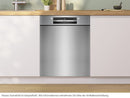 Bosch SMU4ECS28E Unterbau-Geschirrspüler Gebürsteter Stahl