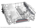 Bosch SMU4ECS28E Unterbau-Geschirrspüler Gebürsteter Stahl