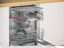 Bosch SMU6ZCS16E Unterbau-Geschirrspüler Gebürsteter Stahl