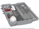 Bosch SPU4HMS10E Unterbau-Geschirrspüler Gebürsteter Stahl