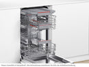 Bosch SPV4HMX49E Vollintegrierbarer Einbaugeschirrspüler