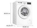 Bosch WUU28T22 Waschmaschine Weiß