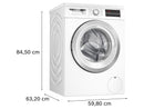 Bosch WUU28T49 Waschmaschine Weiß