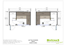 Butenas Gartensauna JOY TWO COMPLETE