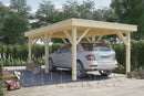 Butenas Carport MAGNOLIE Flachdach