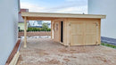 Butenas Garage mit Carport HIBISCUS