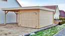 Butenas Garage mit Carport HIBISCUS