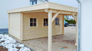 Butenas Garage mit Carport HIBISCUS
