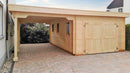 Butenas Garage mit Carport HIBISCUS