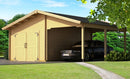 Butenas Garage mit Carport KROKUS